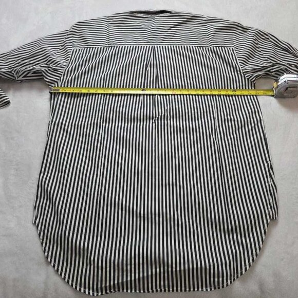 New XL Adaptive Anthropologie x Maeve the Bennet buttondown shirt Magnet buttons - Picture 10 of 12
